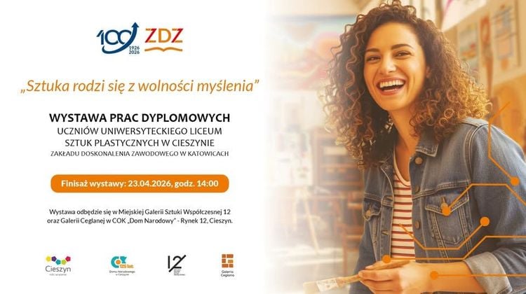 Finisaż wystawy dyplomowej Liceum Plastycznego ZDZ w Cieszynie