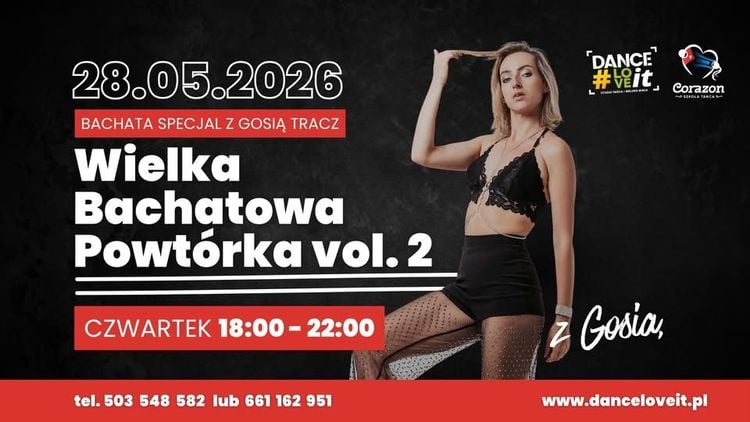 Intensywna Powtórka Bachaty z Gosią Tracz w Bielsku-Białej