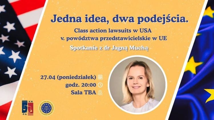 Porównanie class action w USA i powództw przedstawicielskich w UE – wykład w Wiśle