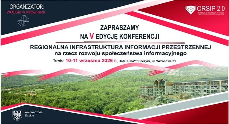V Jubileuszowa Konferencja Regionalnej Infrastruktury Informacji Przestrzennej w Szczyrku