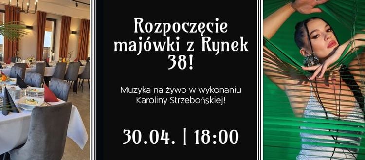 Majówka z muzyką na żywo i otwarciem Rynek 38 w Gilowicach