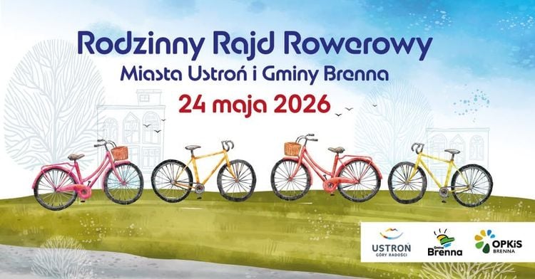 Rodzinny Rajd Rowerowy Ustroń i Brenna – Maj 2026