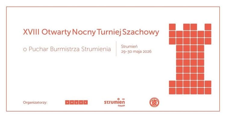 XVIII Nocny Turniej Szachowy o Puchar Burmistrza Strumienia 2026