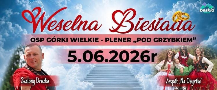 Weselna Biesiada BeskidFest z Szalonym Drużbą i Na Obyrtke w Górkach Wielkich