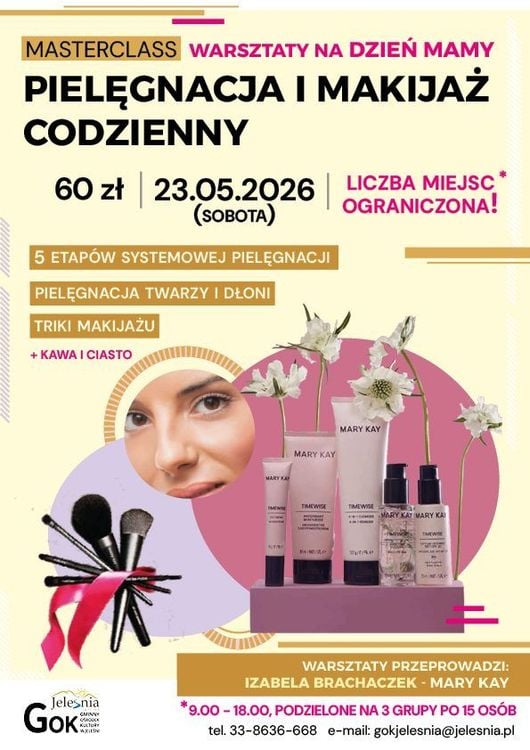 Warsztaty pielęgnacji i codziennego makijażu w Jeleśni