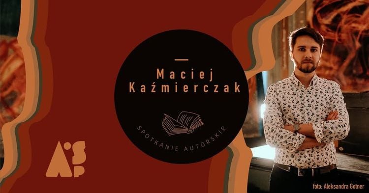 Spotkanie z pisarzem Maciejem Kaźmierczakiem w Cieszynie