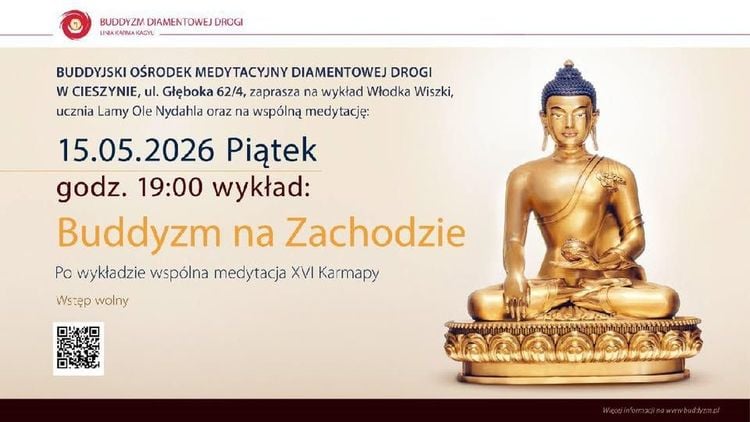 Wykład Włodka Wiszki o buddyzmie na Zachodzie w Cieszynie