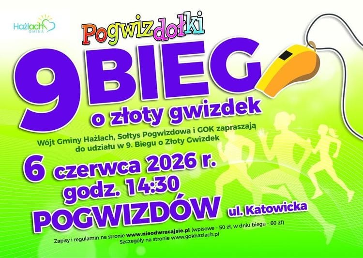 IX Bieg o Złoty Gwizdek w Pogwizdowie 2026