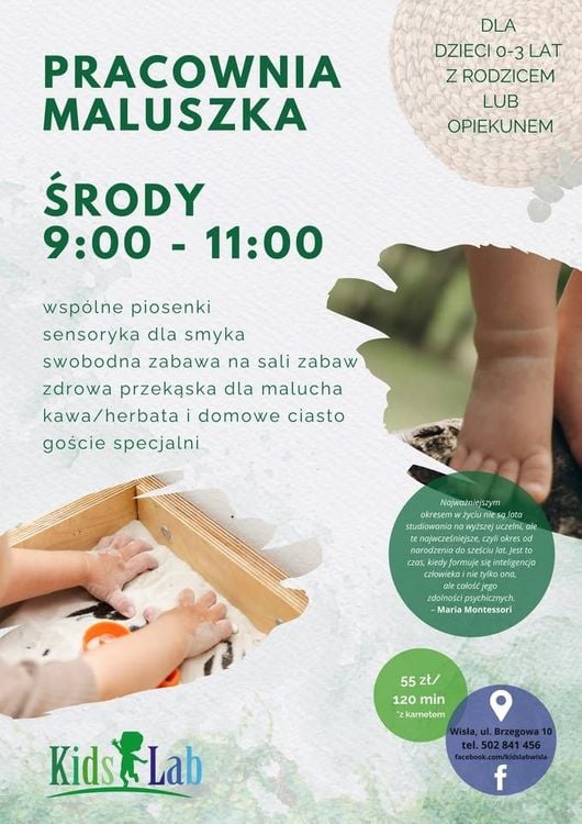 Zajęcia muzyczno-sensoryczne dla maluszków w Wiśle