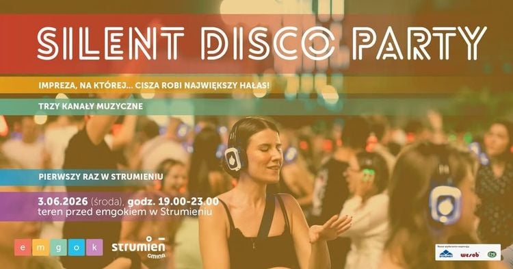 Pierwsza w Strumieniu Silent Disco Party na świeżym powietrzu