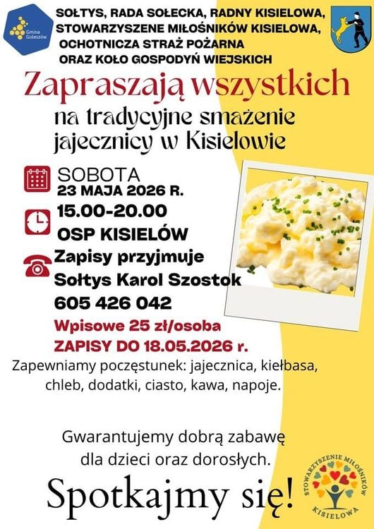 Tradycyjna Jajecznica Zielonoświątkowa w Kisielowie