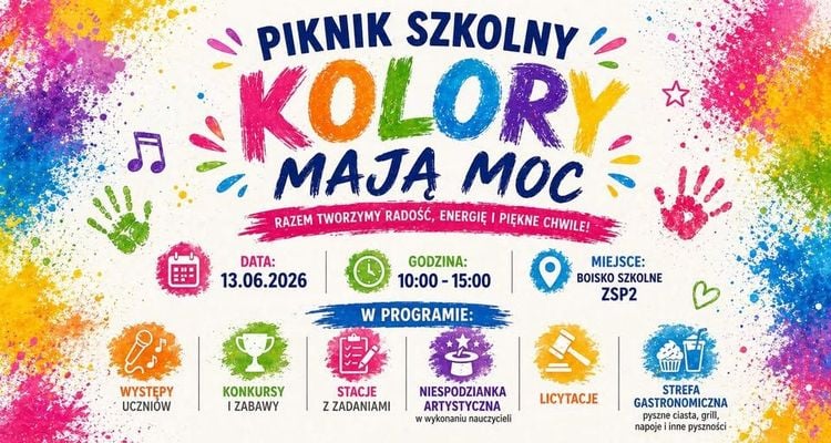 Kolorowy Piknik Szkolny w Czechowicach-Dziedzicach