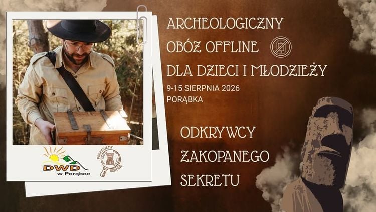 Archeologiczny Obóz Letni dla Młodych Odkrywców w Porąbce