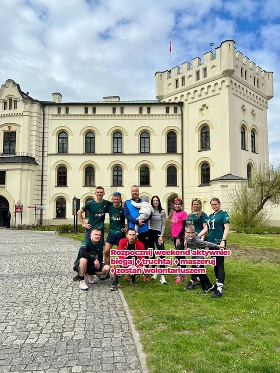 Inauguracyjny parkrun 5 km w Parku Zamkowym w Żywcu