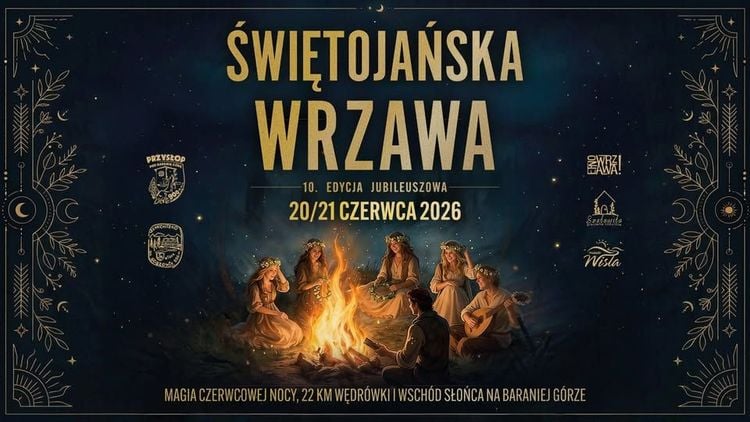 Jubileuszowa Noc Kupały na szlaku w Wiśle 2026