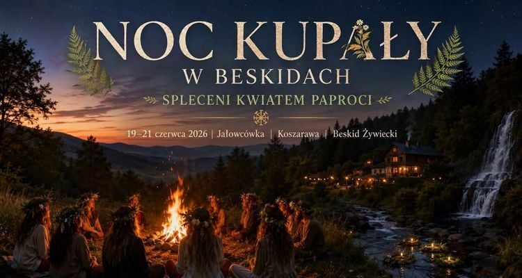 Noc Kupały w Beskidach: Warsztaty i święto natury w Koszarawie