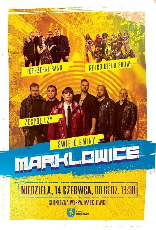 Plenerowy koncert Łzy podczas Dni Gminy Marklowice w Cieszynie