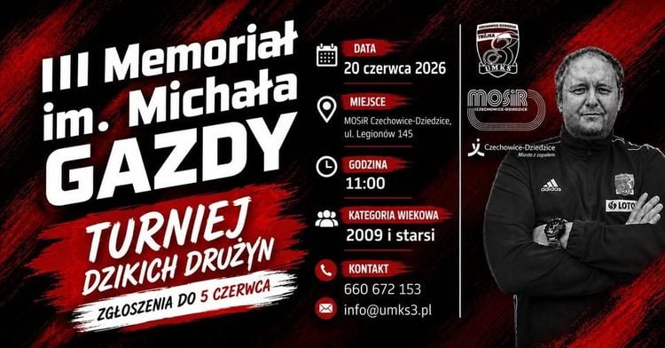 III Memoriał Michała Gazdy – Turniej Piłkarski Dzikich Drużyn w Czechowicach-Dziedzicach