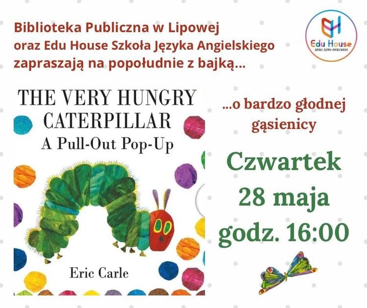 Popołudniowe czytanie bajki po angielsku w Lipowej