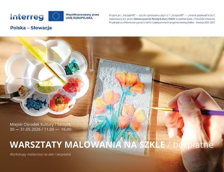 Kreatywne warsztaty malowania na szkle w Szczyrku