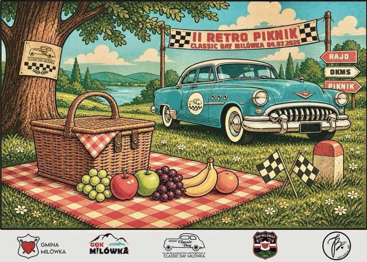 II Retro Piknik Classic Day w Milówce – Motoryzacyjne Spotkanie Pasjonatów