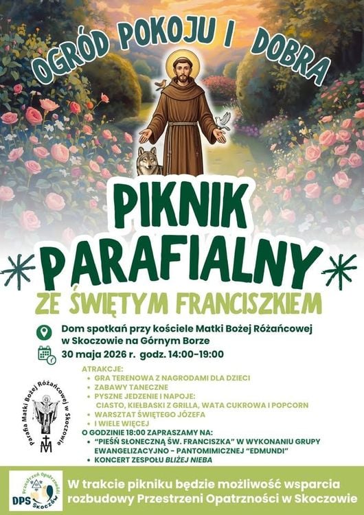 Charytatywny Piknik Parafialny ze Św. Franciszkiem w Skoczowie
