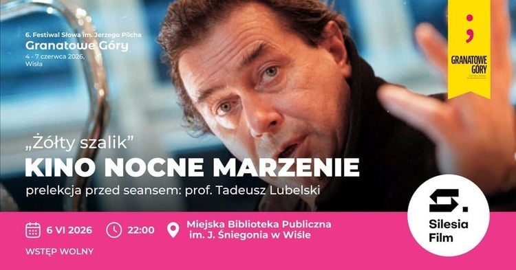 Nocne Kino Marzenie: „Żółty Szalik” w Wiśle podczas Festiwalu Słowa