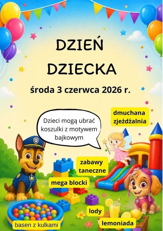 Bajkowy Dzień Dziecka w Suchej Beskidzkiej