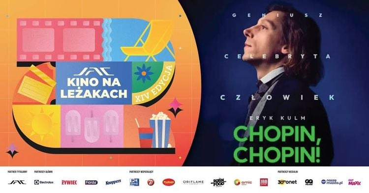 Plenerowy pokaz filmu „Chopin, Chopin!” w Żywcu – 20 czerwca