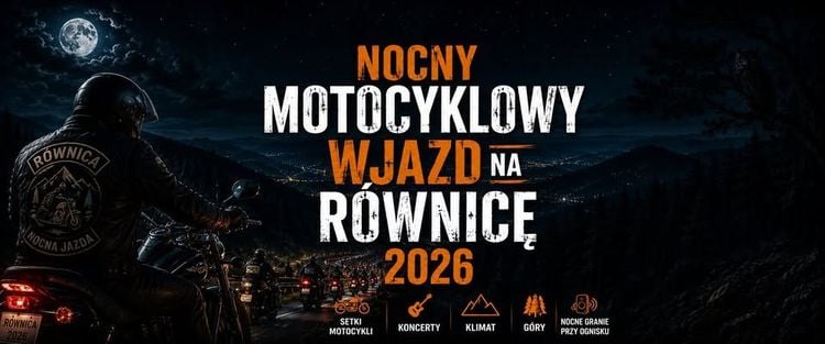 Nocny Motocyklowy Wjazd na Równicę 2026 w Ustroniu
