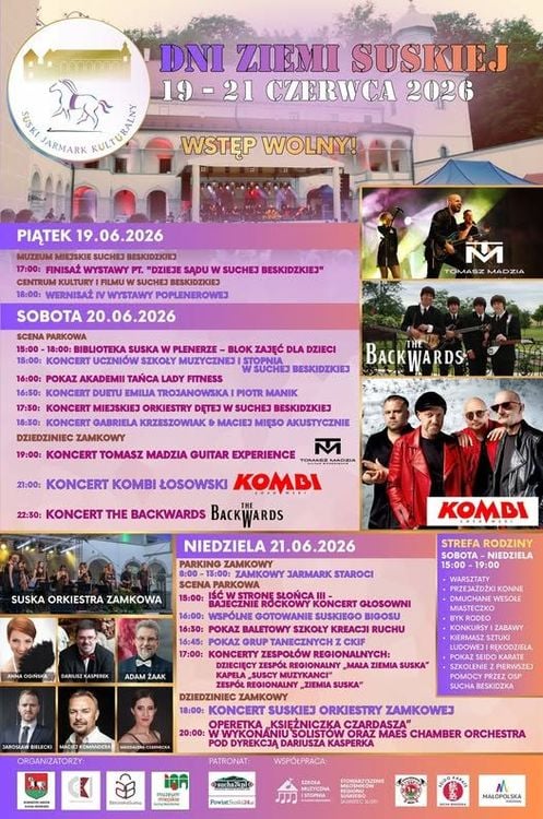 Festiwal Dni Ziemi Suskiej 2026 w Suchej Beskidzkiej