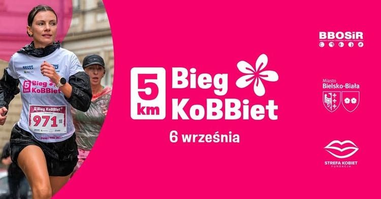 II Bieg KoBBiet 5 km w Bielsku-Białej – 6 września 2026