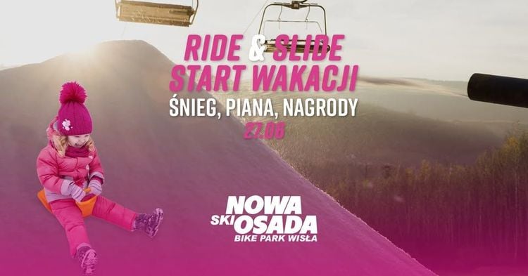 Letni Start Wakacji z RIDE & SLIDE na Nowej Osadzie w Wiśle