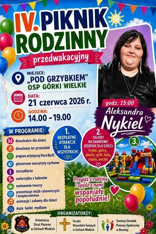 IV Przedwakacyjny Piknik Rodzinny w Górkach Wielkich