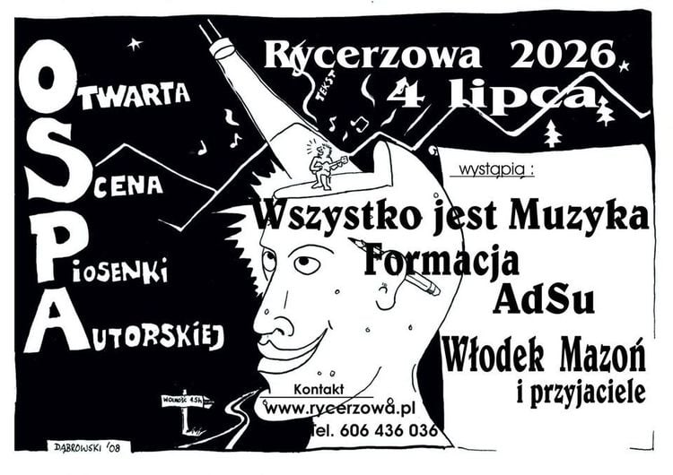 XIX OSPA - Otwarta Scena Piosenki Autorskiej na Rycerzowej