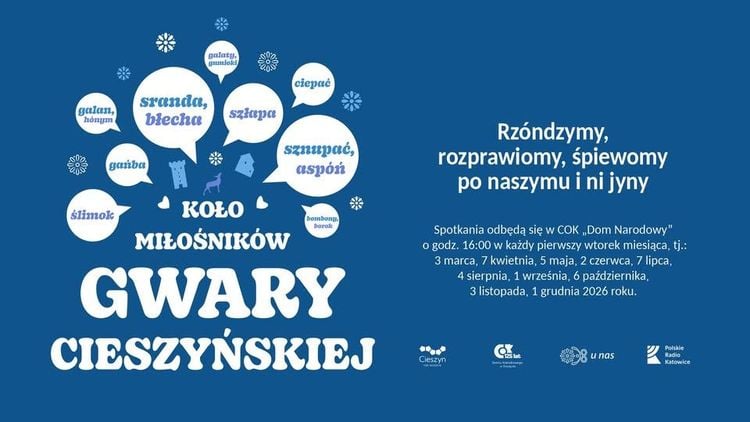 Spotkanie Koła Miłośników Gwary Cieszyńskiej w COK Dom Narodowy – lipiec 2026