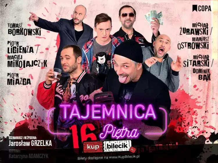 Komedia kryminalna "Tajemnica 16. piętra" w Cieszynie