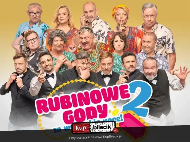 Premiera komedii "Rubinowe Gody 2" w Żywcu – śmiech i kryminalne zwroty akcji