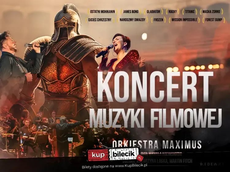 Symfoniczne hity filmowe z Orkiestrą Maximus w Cieszynie