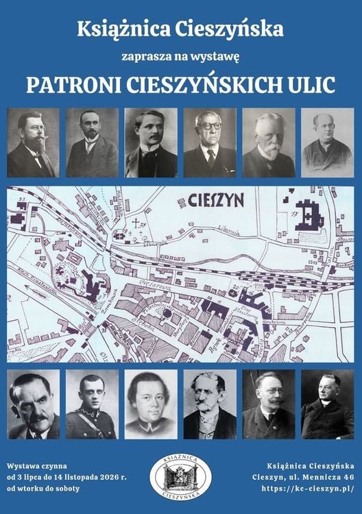 Historia Cieszyna na wystawie 'Patroni cieszyńskich ulic' w Książnicy