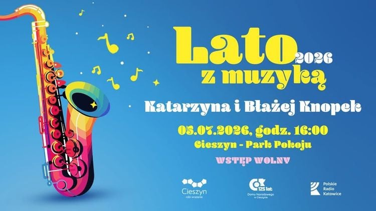Koncert Katarzyny i Błażeja Knopek w Parku Pokoju w Cieszynie