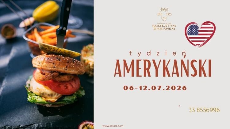 Tydzień Smaków Ameryki w Restauracji Pod Kudłatym Baranem w Brennej