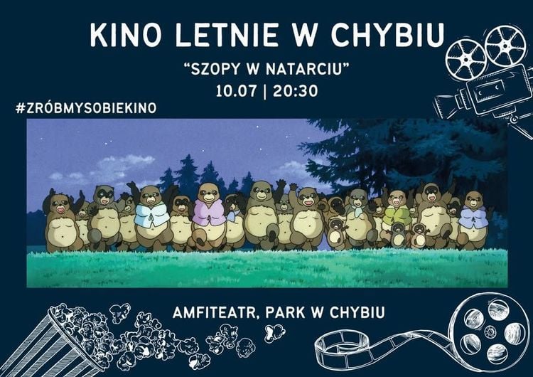 Letni seans anime "Szopy w natarciu" w Chybiu