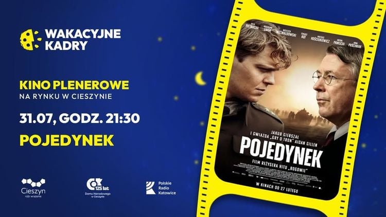 Plenerowy seans filmu "Pojedynek" na cieszyńskim Rynku - Wakacyjne Kadry 2026