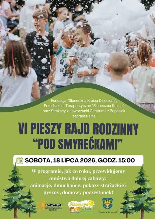 VI Rodzinny Rajd Pieszy "Pod Smyrećkami" w Jaworzynce
