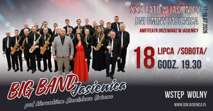 Koncert Big Bandu w ramach XXX Lata w Jasienicy