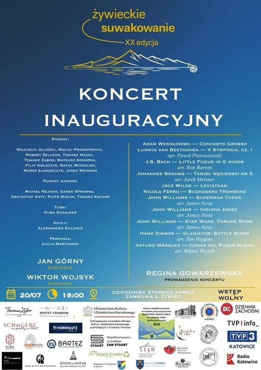 Inauguracja XX Festiwalu Żywieckie Suwakowanie w Żywcu