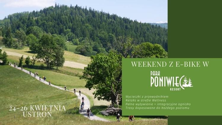 Weekend z E-BIKE w Park Poniwiec Resort