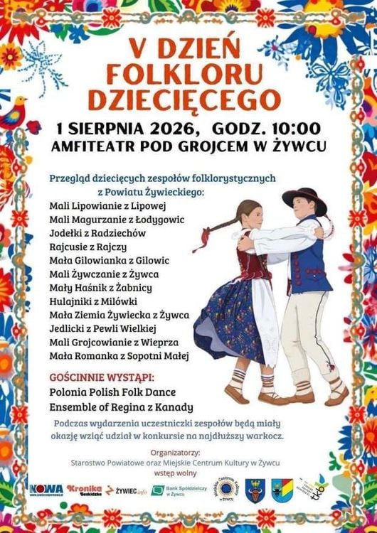V Dzień Folkloru Dziecięcego w Żywcu