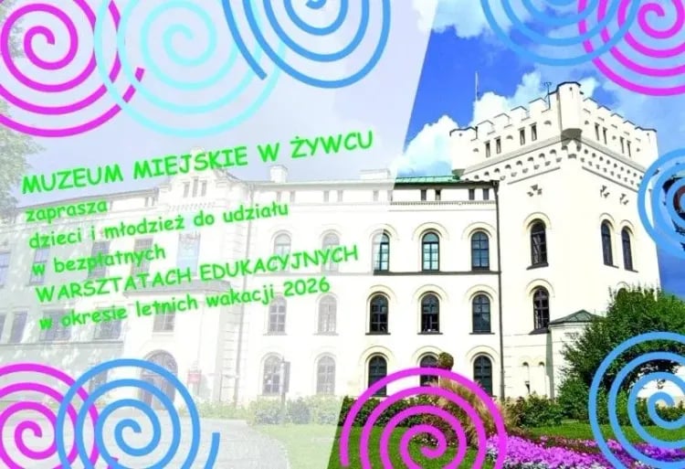 Wakacyjne warsztaty w Muzeum Miejskim w Żywcu